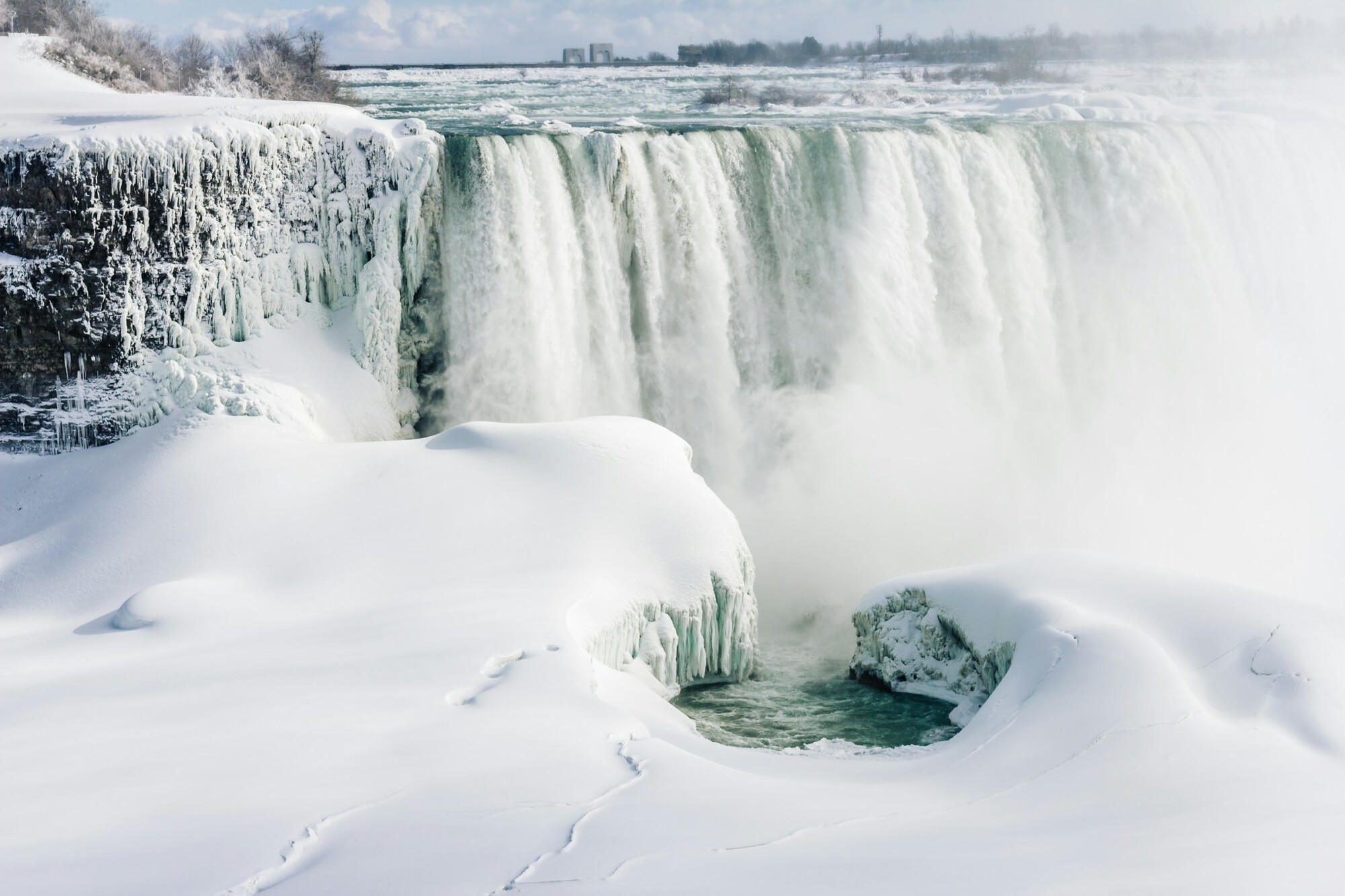 Niagara Falls in winter