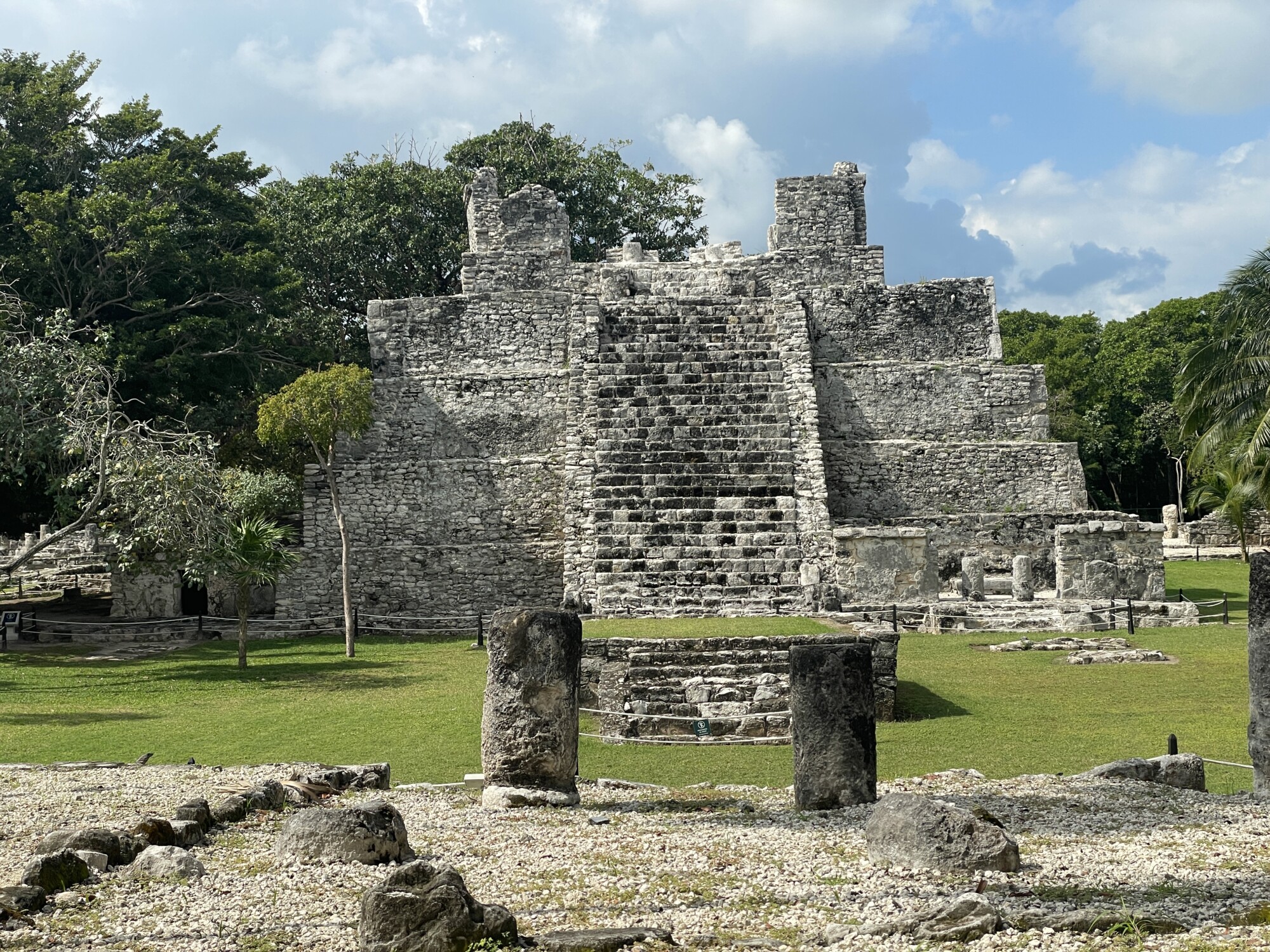 Mayan ruins in Cancun